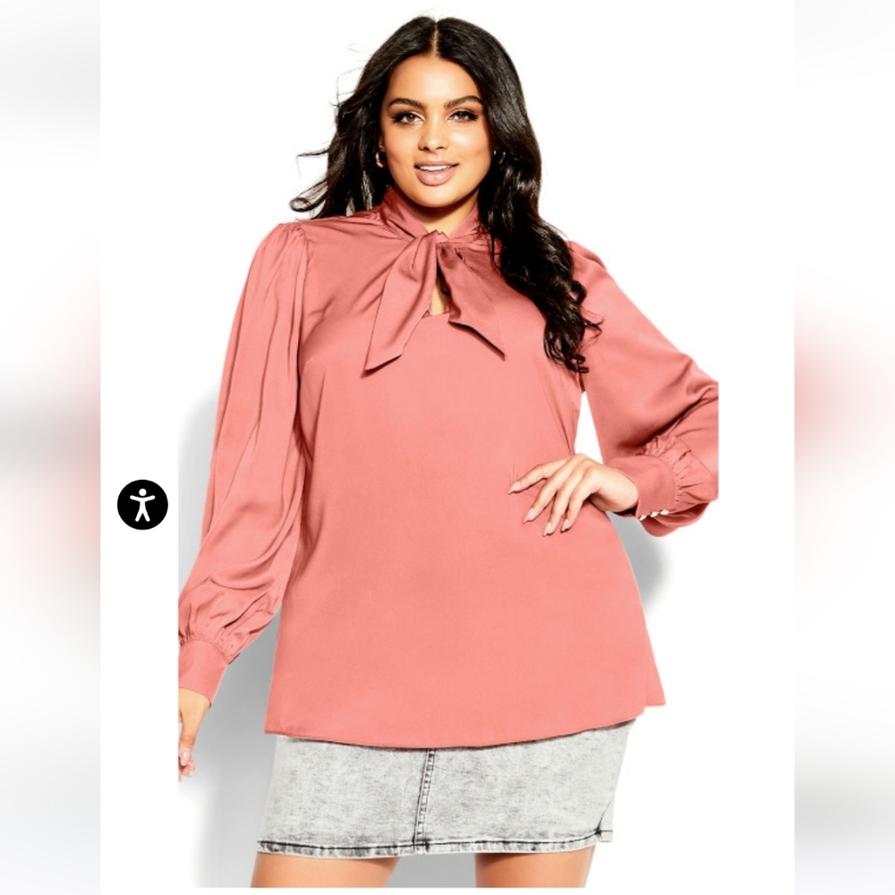 In Awe Top - Dusty Peach (Rose)
